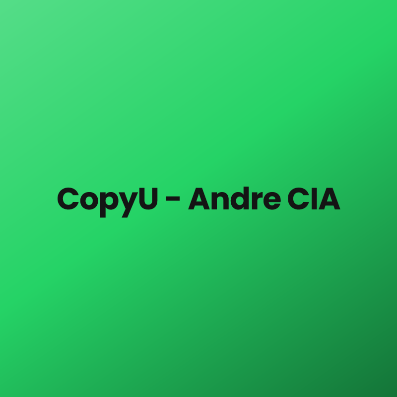 CopyU – Andre CIA