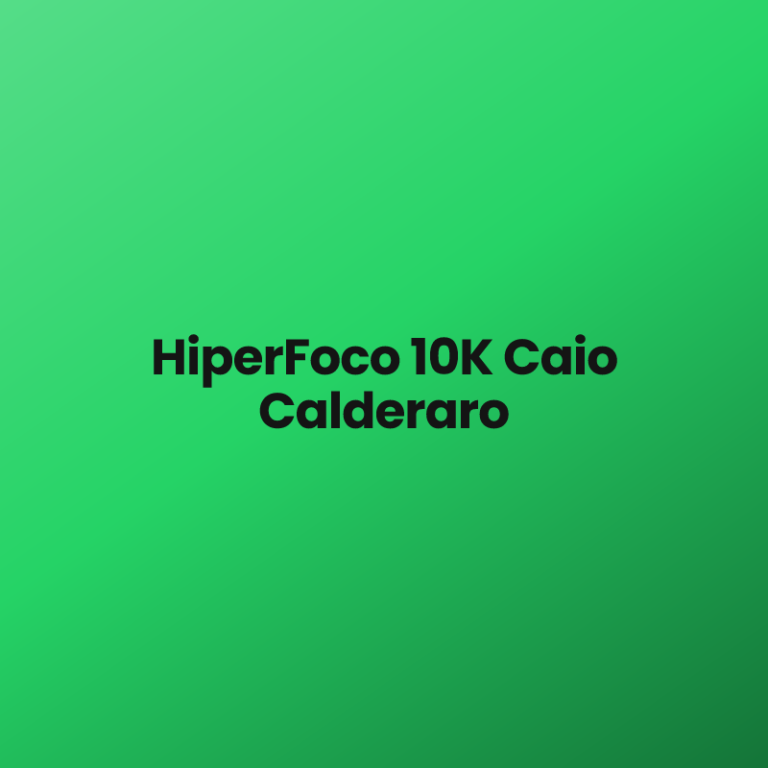 HiperFoco 10K Caio Calderaro