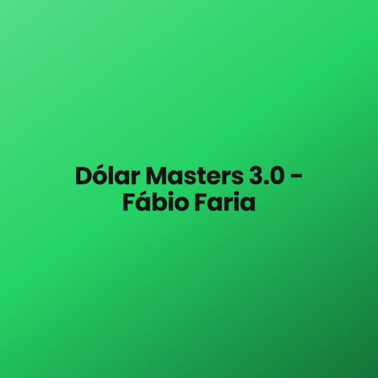 Dólar Masters 3.0 – Fábio Faria