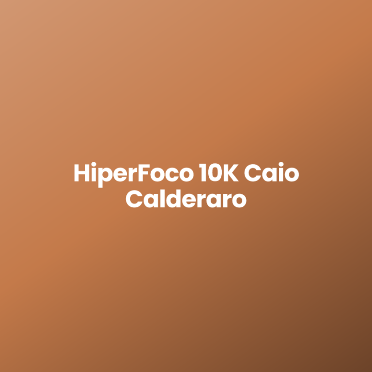 HiperFoco 10K Caio Calderaro