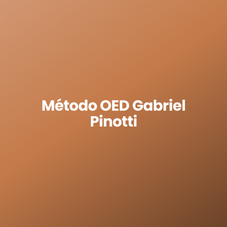 Método OED Gabriel Pinotti