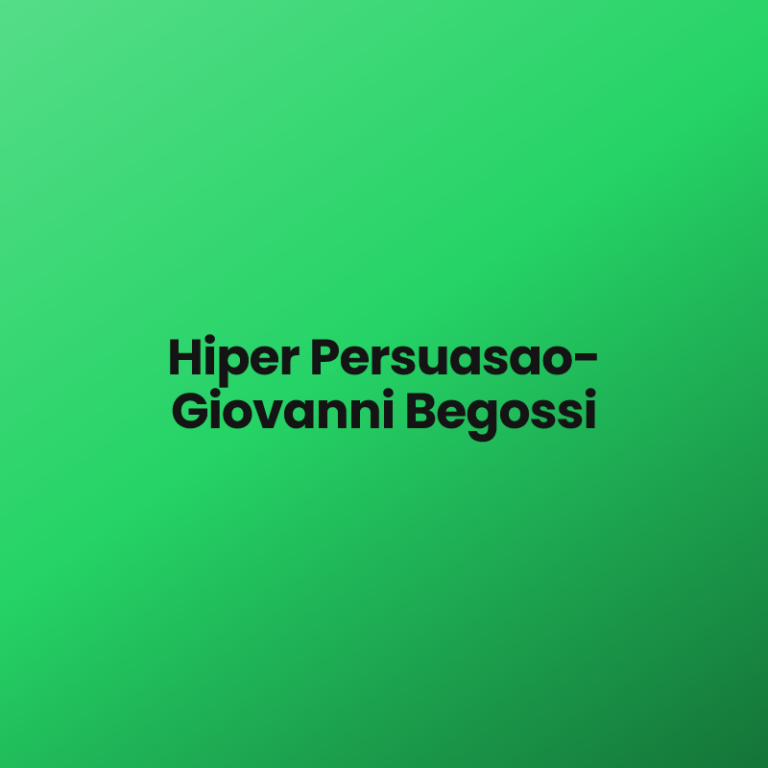 Hiper Persuasao-Giovanni Begossi