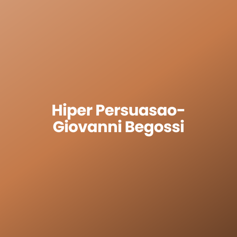 Hiper Persuasao-Giovanni Begossi