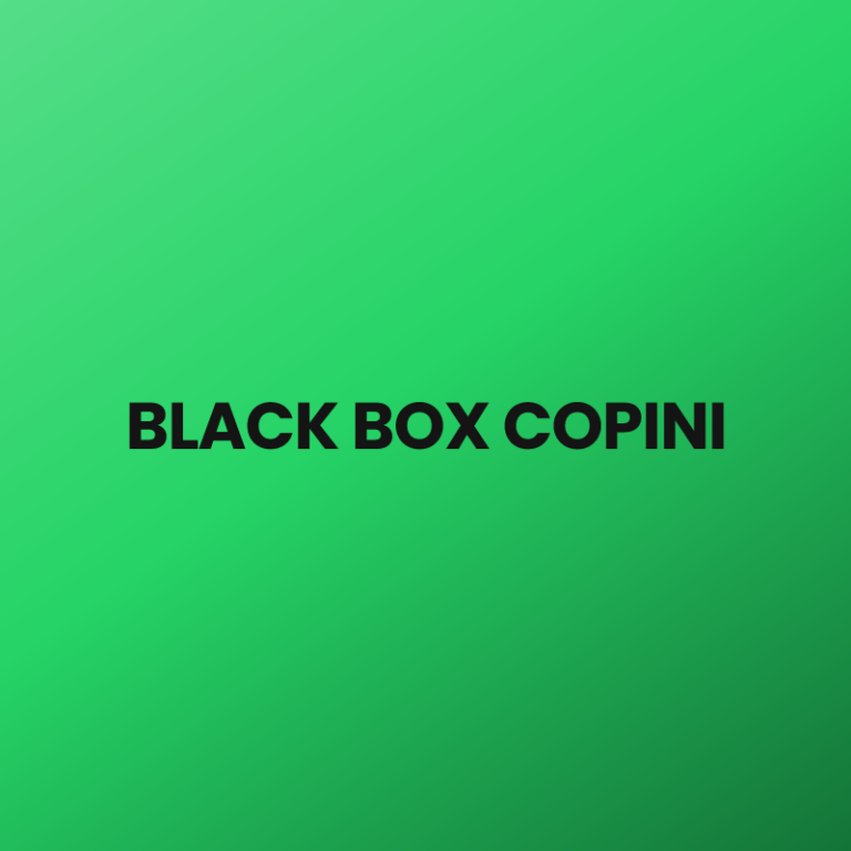 BLACK BOX COPINI