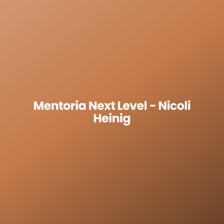 Mentoria Next Level – Nicoli Heinig