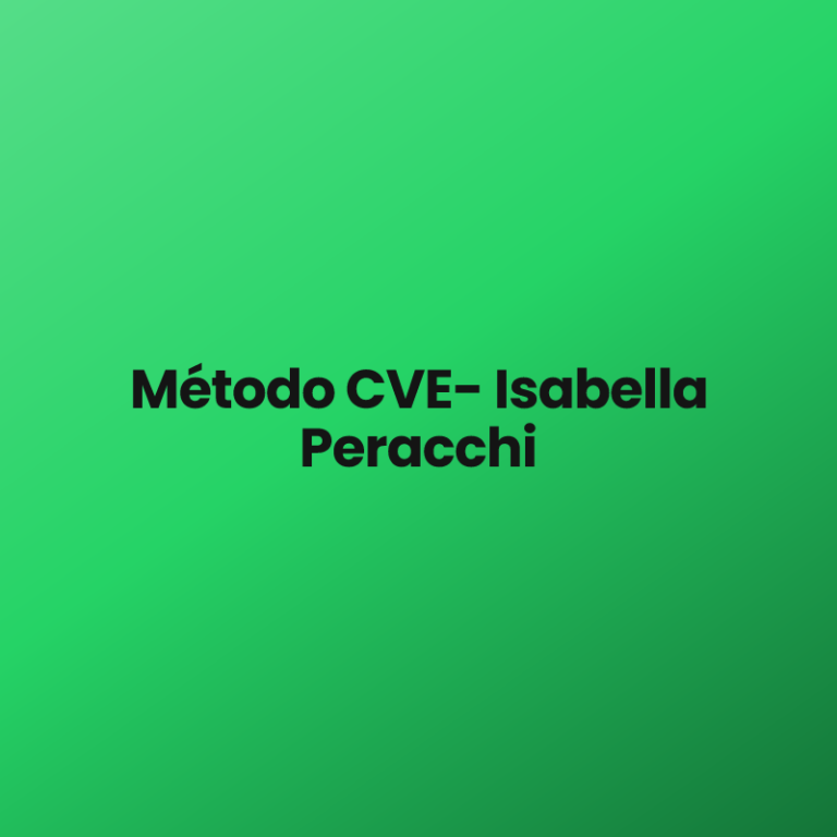 Método CVE- Isabella Peracchi