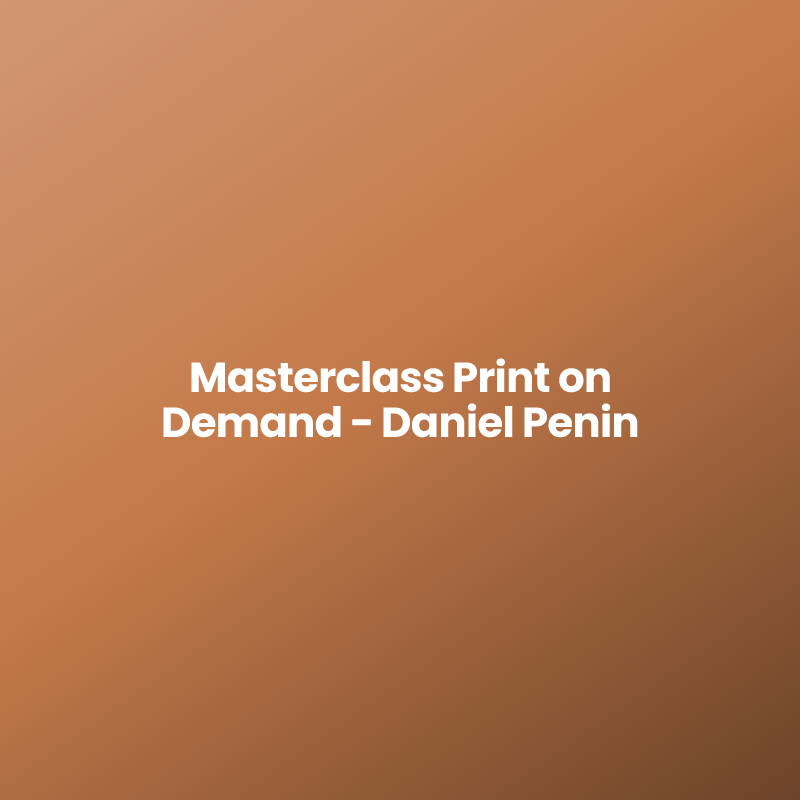Masterclass Print on Demand – Daniel Penin
