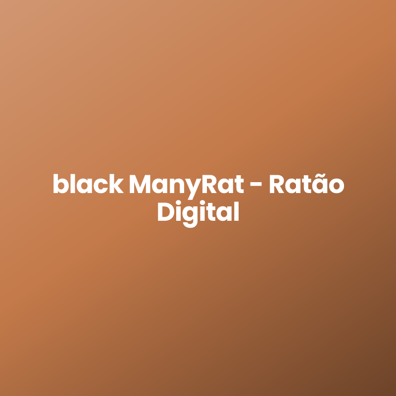 black ManyRat – Ratão Digital