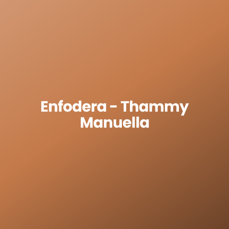 Enfodera – Thammy Manuella