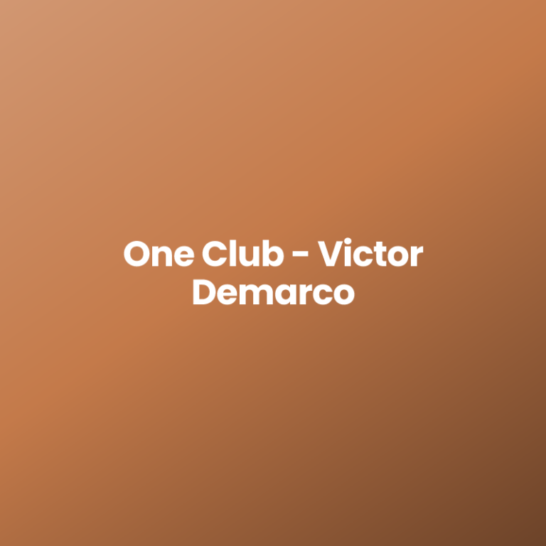 One Club – Victor Demarco