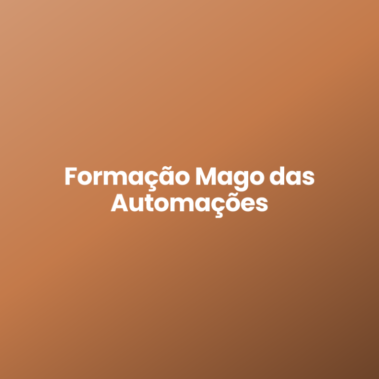 Formação Mago das Automações