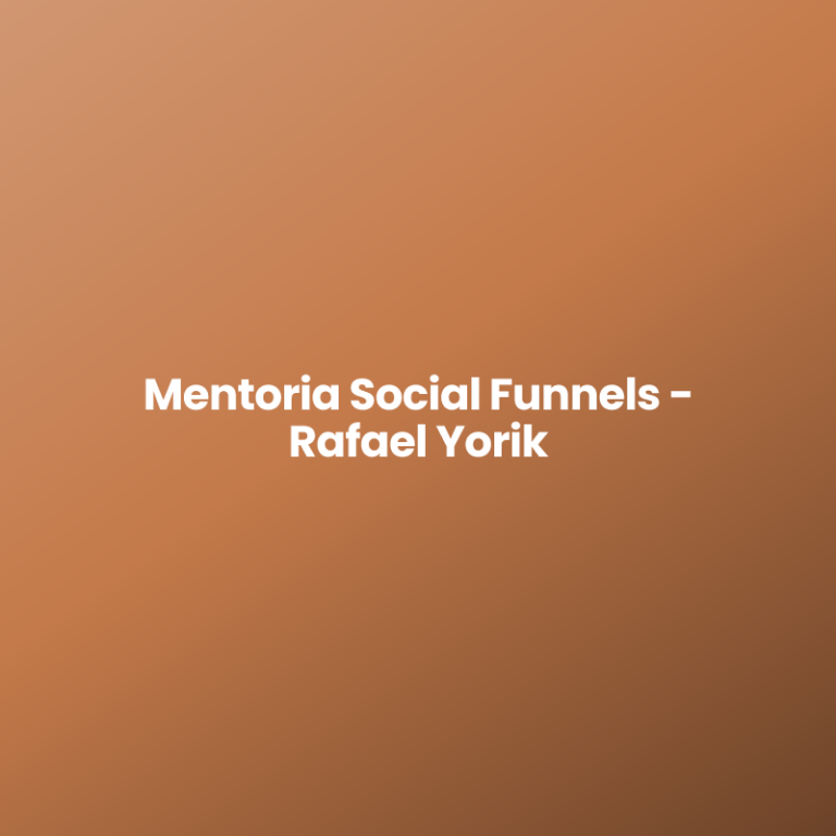 Mentoria Social Funnels – Rafael Yorik