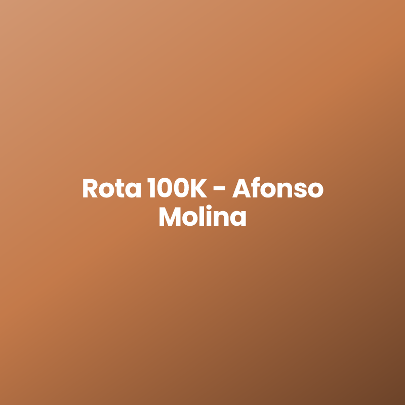 Rota 100K - Afonso Molina