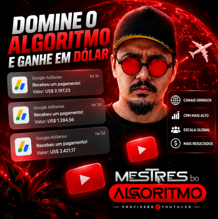 Mestres do Algoritmo Profissão Youtuber – Caio Ferreira