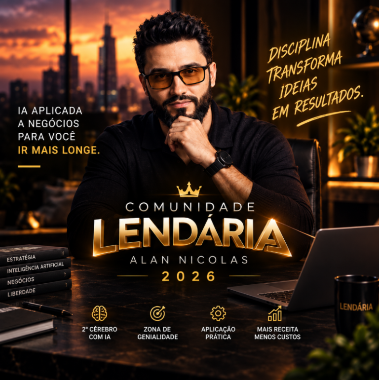 Comunidade lendária 2026 – Alan Nicolas